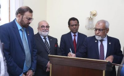 COTHM Karachi, PAC pay condolence visit to Sri Lankan Consulate